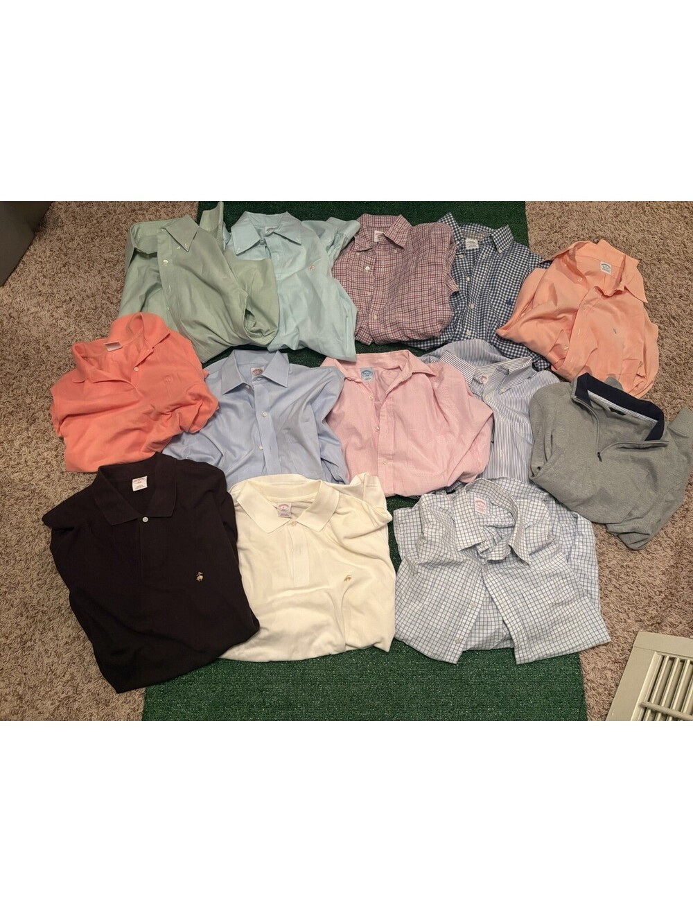 Lot of 14 Brooks Brothers Clothing Items Miscellaneous Sizes